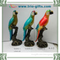 Wholesale New Stytle High Quality Polyresin Souvenir Parrot Statue